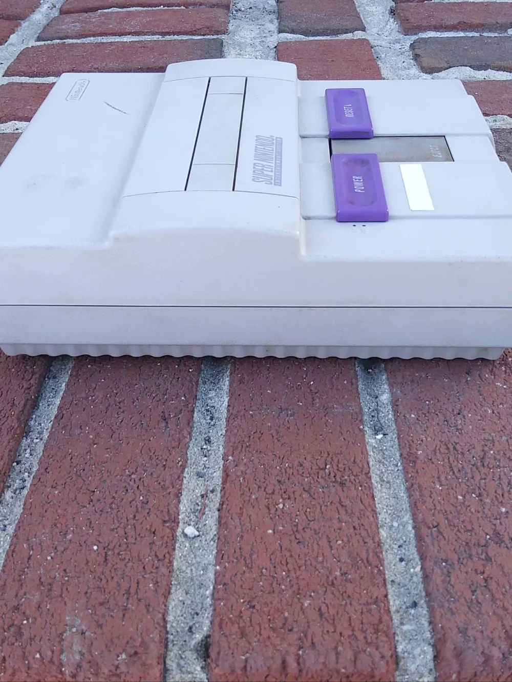 Super Nintendo Snes Console & Donkey Kong Country w/ RC AV Cord TESTED & WORKS